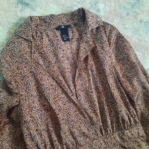 H&M Satin midi dress